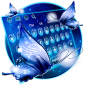 Shining Butterfly Galaxy Keyboard icon