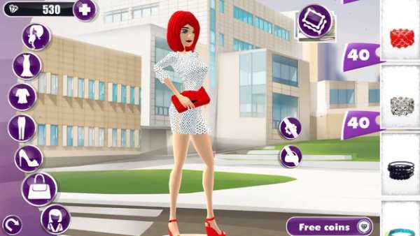 3D Model Dress Up Girl Game screenshot 1