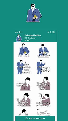 Thalaivar Stickers|Tamil Sticker|WhatsApp Stickers screenshot 3