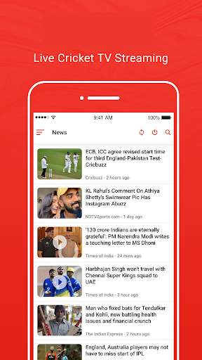 Live Cricket TV - Live Cricket Score screenshot 5