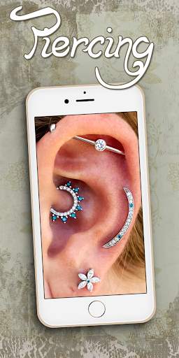 Piercing Camera - Fake piercings screenshot 1