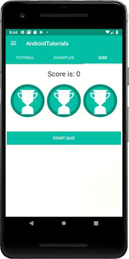 Tutorial for Android : Quiz an 6 تصوير الشاشة