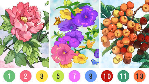 Coloring by number screenshot 7