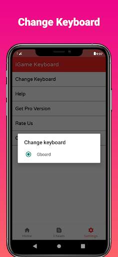 iGame:Game Keyboard for cheats screenshot 6