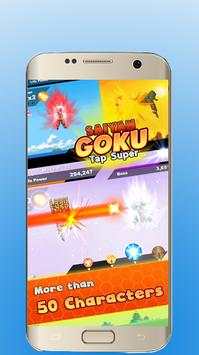 Saiyan Goku Tap Super Z DRAGON BALL screenshot 1