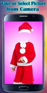 edit de foto do bebê de Santa screenshot 1