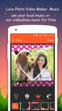 Love Photo Video Maker  Music screenshot 5