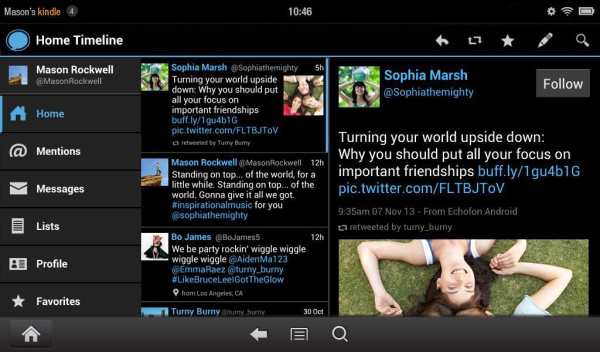 Echofon for Twitter screenshot 7