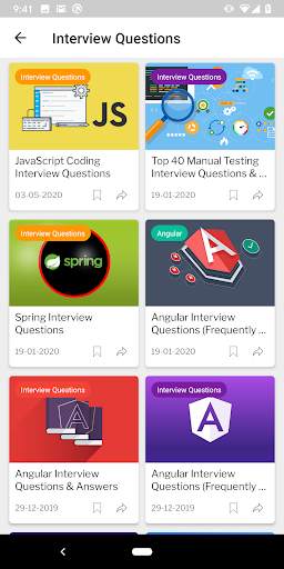Angular 9 Tutorials 2 تصوير الشاشة
