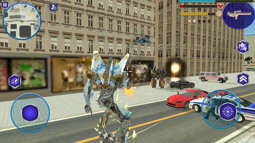 Airplane Robot Transform Robot Transforming Games screenshot 2