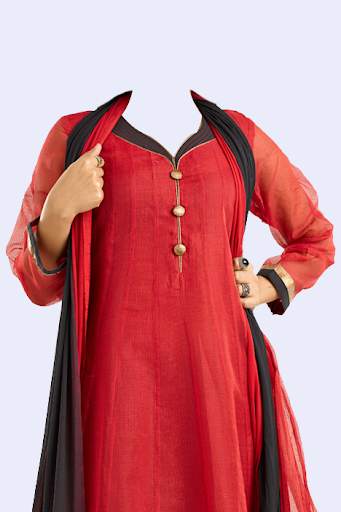 Salwar Suit Photo Making screenshot 1