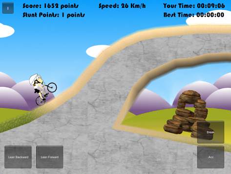 Bike Down Hill Free screenshot 6