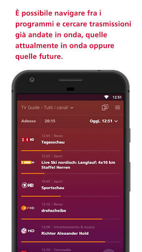 Sunrise Smart TV screenshot 1