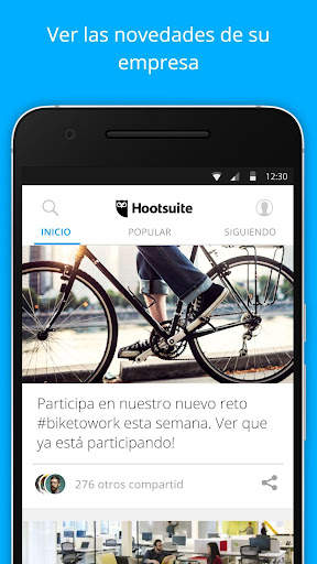 Hootsuite Amplify screenshot 2