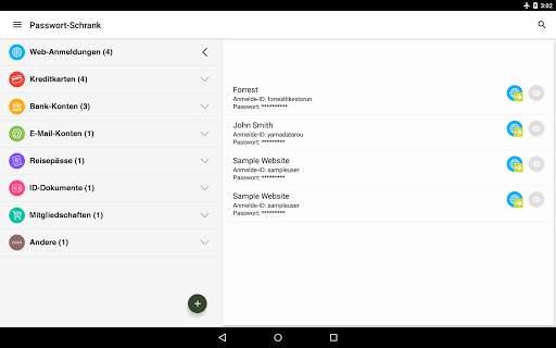 Passwort-Schrank und Manager screenshot 8
