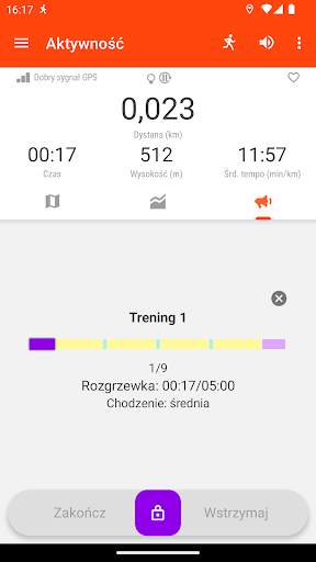GPS Bieganie Chodzenie i Rower screenshot 3