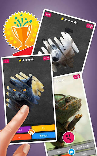 เกมขูด: สัตว์ แบบทดสอบ screenshot 4