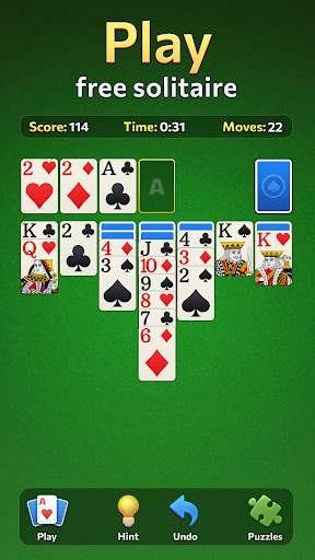 Solitaire Daily Break screenshot 1