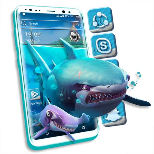 Shark Launcher Theme 1.0.1