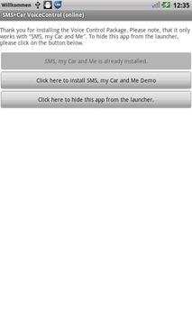 SMS Car online Voice Control screenshot 1