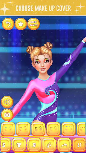 Gymnastics Girls Dress Up Game screenshot 3