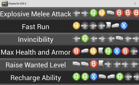 Code Cheat for GTA sa screenshot 3