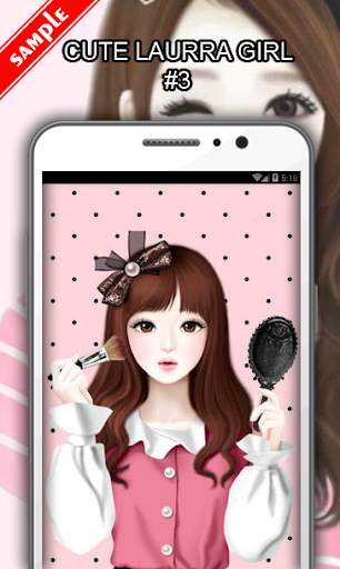 Cute Laurra Girl Wallpapers screenshot 4