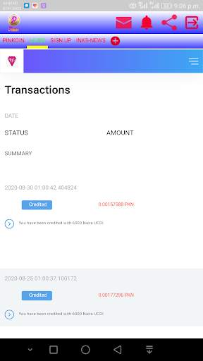 Pinkoin screenshot 6