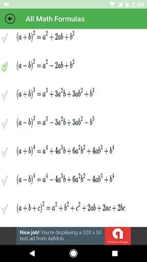 All Math Formulas скриншот 6