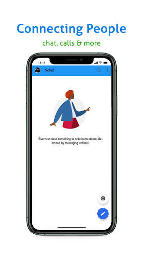 Vchat Messenger - Messages, Group Chats & Calls screenshot 1