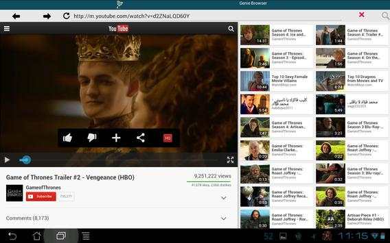 Genie Browser screenshot 3