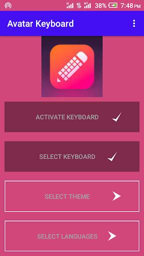 Avatar Keyboard screenshot 1