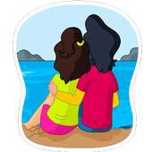 stiker romantis untuk whatsapp logo