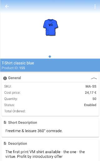 VirtueMart Mobile Assistant screenshot 5