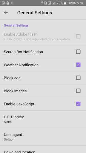 Ultra Speed web browser screenshot 2
