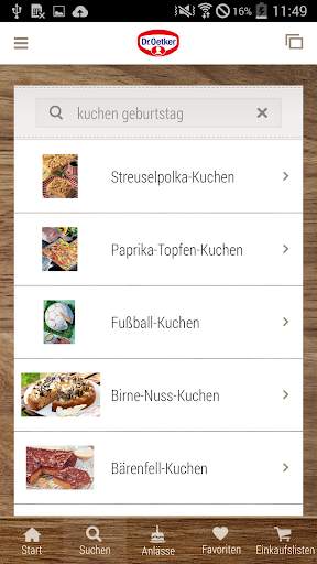 Dr. Oetker Rezeptideen screenshot 7
