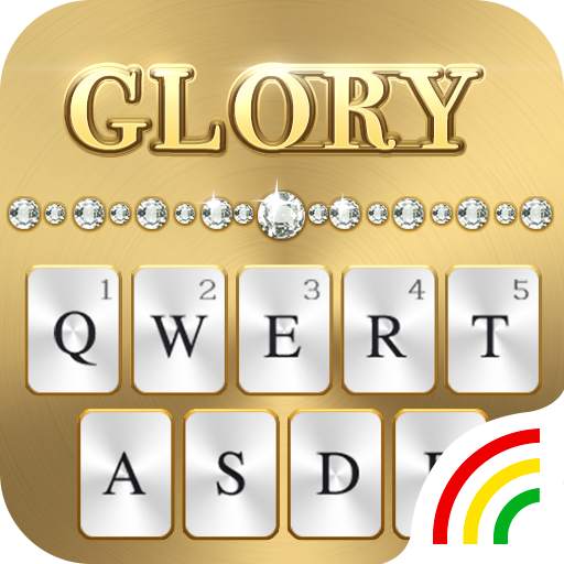 Luxury Gold Diamond Keyboard Theme 3.0.0