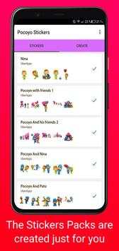 Pocoyo Aufkleber für WhatsApp | Cartoon WAStickers screenshot 4