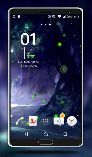 Firefly Live Wallpaper screenshot 3