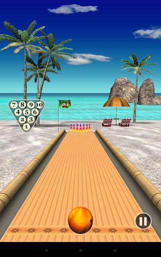 Bowling Paradise Pro FREE screenshot 1
