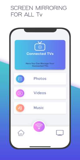 Screen Mirroring with TV : Play Video on TV screenshot 2