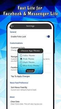 Fast Lite for Facebook & Messenger Lite screenshot 3