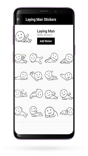 WAStickerApps White Stickers for WhatsApp screenshot 2