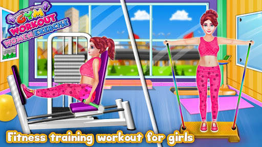 Gym Workout - Women Exercise Game screenshot 2