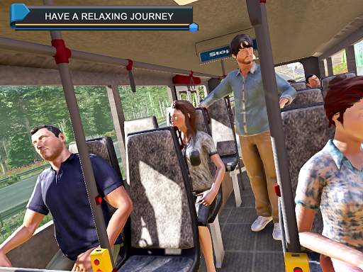 Euro Bus Driving Simulator: Transporter Game 2020 screenshot 13
