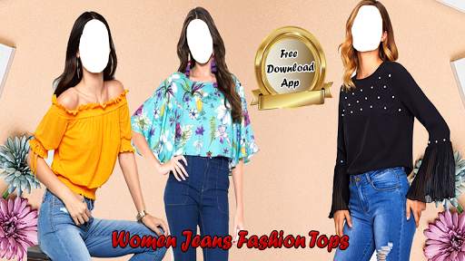 Women Jeans Fashion Tops screenshot 1