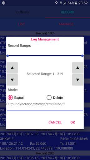 Wifi Logger screenshot 4