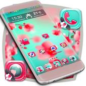 Blooming Flowers Launcher Theme icon
