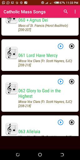 Catholic Mass Songs screenshot 6