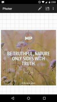 Photer - Text on the Photos screenshot 1